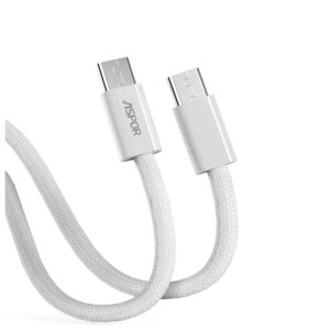 Aspor A010 Type-C to Type-C 100W 300mm Cable