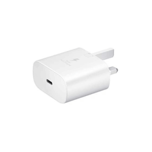 Samsung 25W Adapter USB-C 3 Pin – White