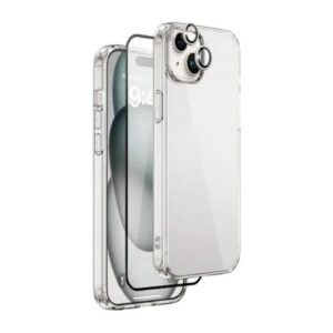 Wiwu Wi-IP001 Combo Trio Phone Case+Screen+Lens Guard Set