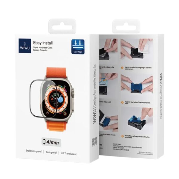 Wiwu Wi-JD107 Easy Install iWatch Screen Protector 49mm - Image 2
