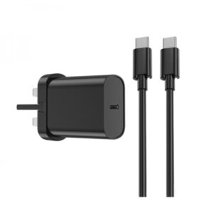 Wiwu Wi-U001 Quick Fast Charger 20w PD With Type-C To Lightning Cable – Black
